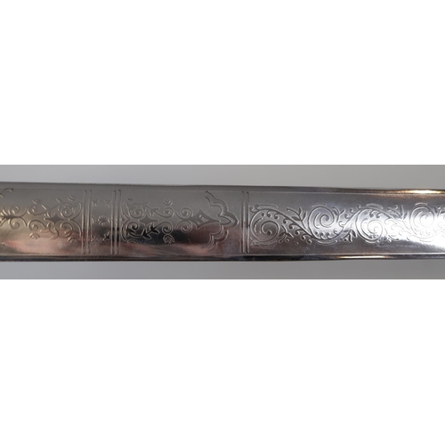 146 - Ceremonial sword in scabbard