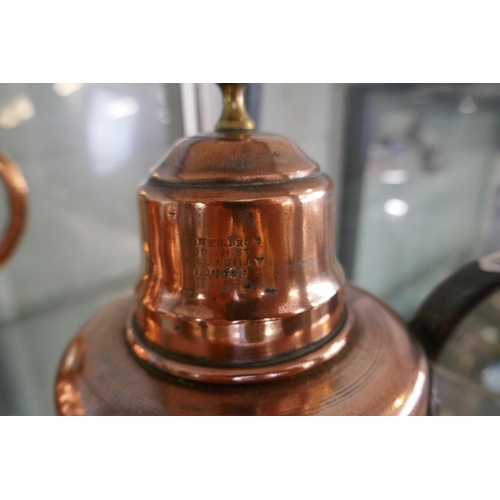 174 - 3 copper items - Georgian, Victorian and Post War