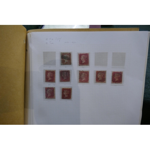 247 - Stamps - G.B Queen Victoria range on album pages