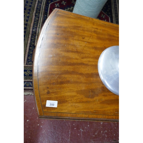 350 - Small Regency mahogany drop leaf table