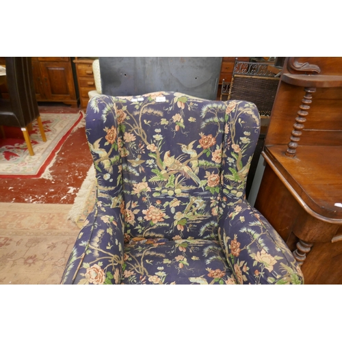 421 - Wing-back armchair