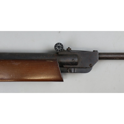 112 - Air rifle .22 cal by Elgamo