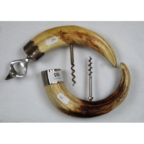 165 - 2 bore tusk bottle openers