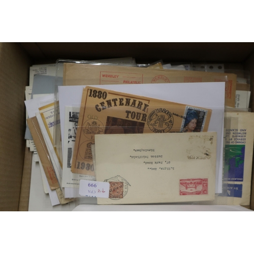 202 - Stamps - GB box of commercial and philatelic covers