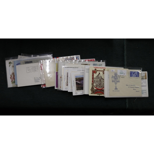 206 - Stamps - GB box of FDCs to £1 value plus special events better noted