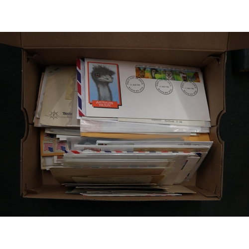224 - Stamps - Box of 200+ world covers