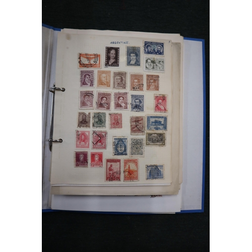 229 - Stamps - Rest of World collection Argentina - Palestine together with Pakistan - Yugoslavia early va... 