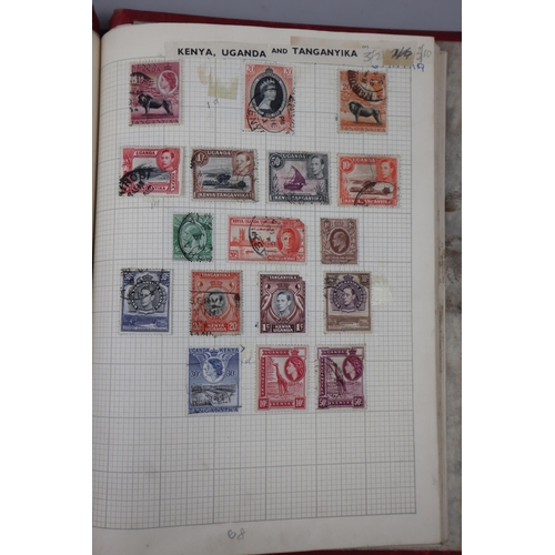 231 - 3 populated stamp albums