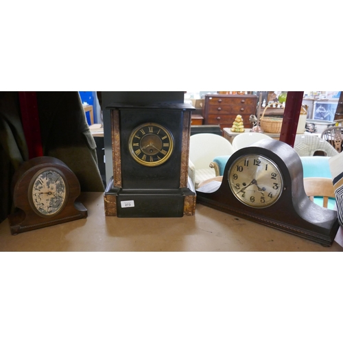273 - 3 mantle clocks