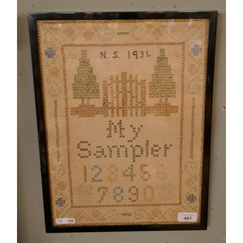 461 - George V sampler 1931