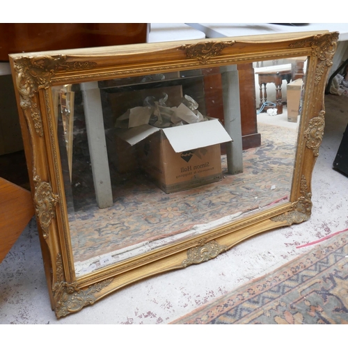 475 - Large ornate gilt framed mirror