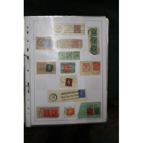199 - Stamps - GB box with 5 ring binders plus loose early to modern covers
