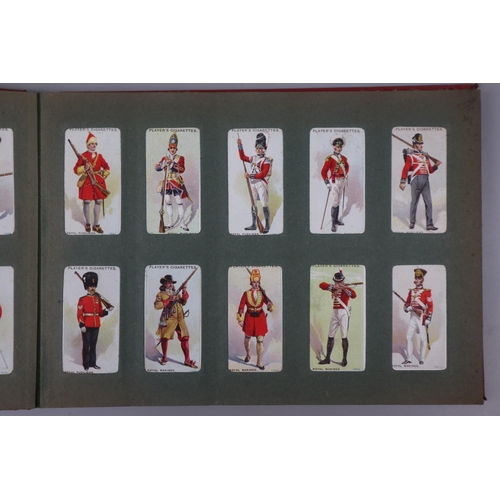 230 - 7 albums of Players cigarette cards