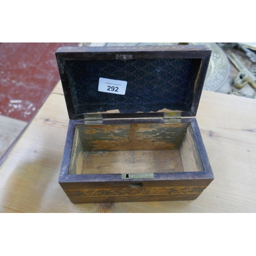 292 - Tunbridge ware box