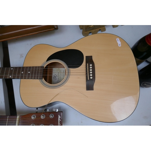 472 - 2 guitars - Hikada and Custom Guitars