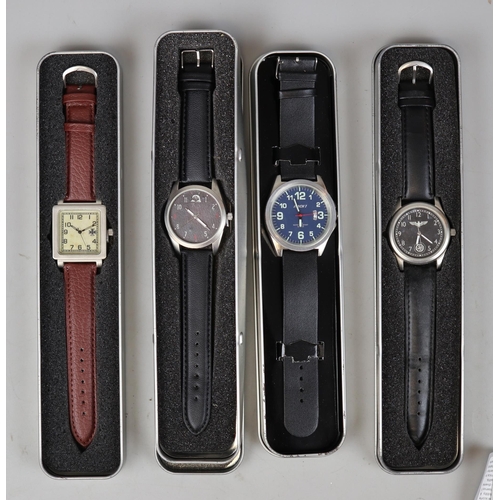 103 - 4 boxed watches