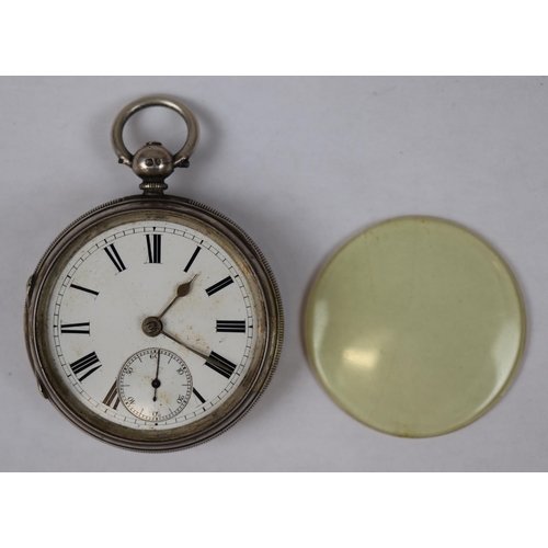 109 - Silver pocket watch A/F