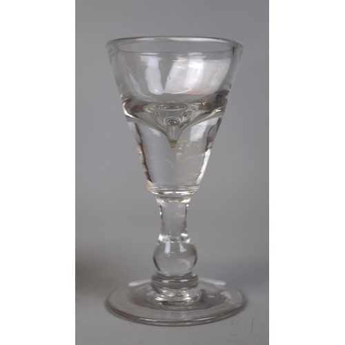 147 - Georgian toastmasters glass circa 1720