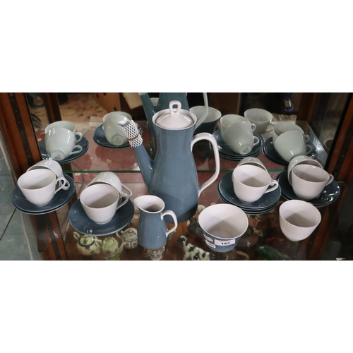 183 - Swedish coffee service for 8