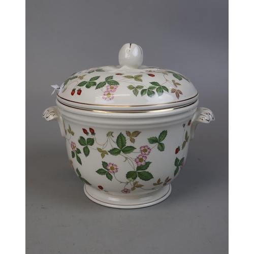 204 - Wedgwood Wild Strawberry ice bucket