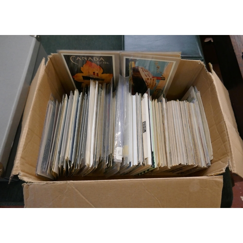 227 - Postcards - Box of early to modern. Much shipping interest (100s)