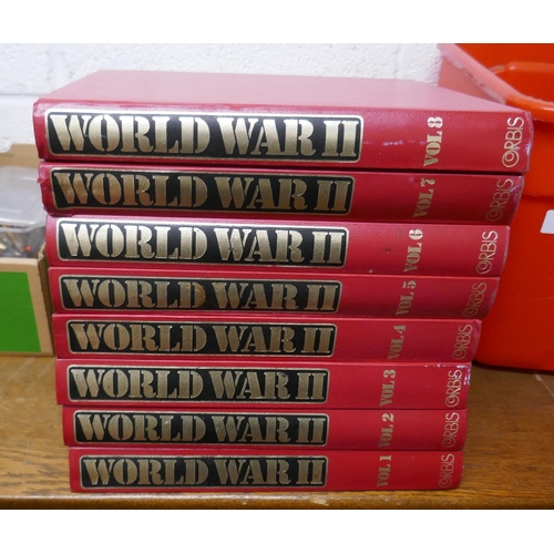 362 - 8 volumes of WW2 published 1974 (full set)