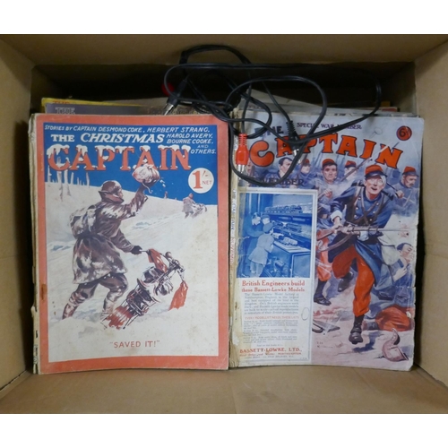 368 - Collection of 50 plus Captain magazines circa 1914-1920