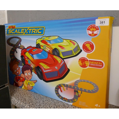 381 - My first Scalextric in box