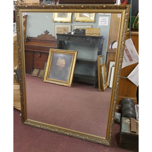 398 - Large gilt framed mirror