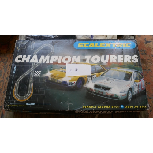 471 - Scalextric 'Champion Tourers' set in original box