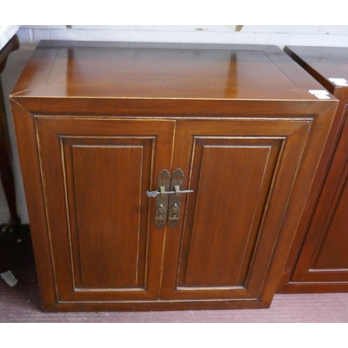 510 - Vintage Chinese cabinet - Approx size W: 70cm D: 41cm H: 70cm