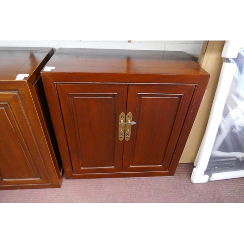 511 - Vintage Chinese cabinet - Approx size W: 70cm D: 35cm H: 70cm