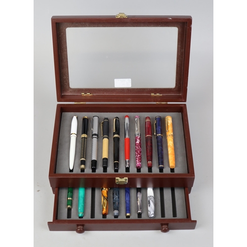 94 - Collection of pens in display box