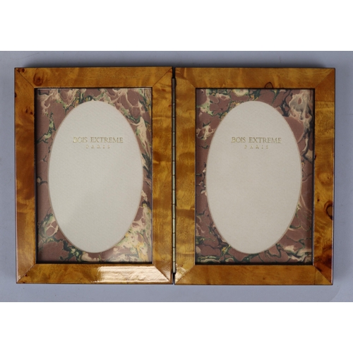 123 - 2 wooden picture frames