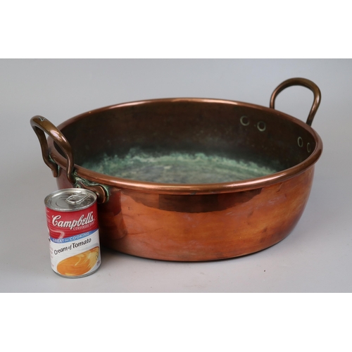 141 - Heavy French copper pan