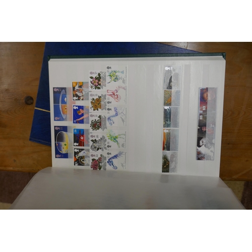 246 - Stamps - 3 stamp albums together with stamp catalogue