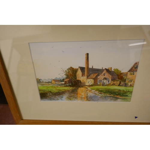 308 - 4 framed watercolours signed G R Carter