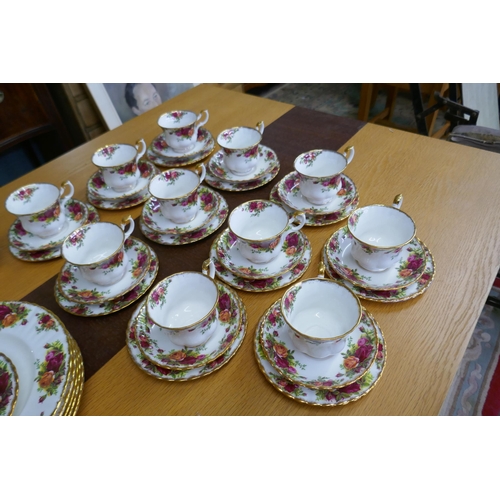 327 - Royal Albert Old Country Roses tea service