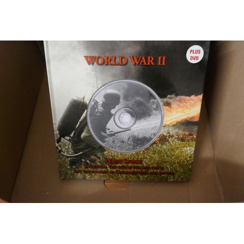 365 - Collection of books and DVDs on WW2