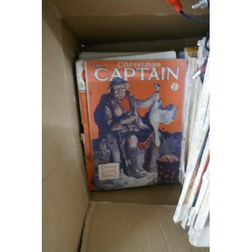 368 - Collection of 50 plus Captain magazines circa 1914-1920