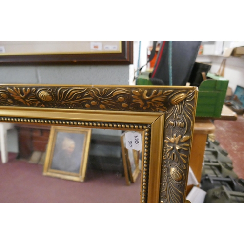 398 - Large gilt framed mirror