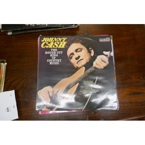 449 - Collection of Elvis & Johnny Cash albums