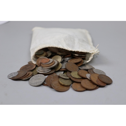 134 - Bag of vintage coins