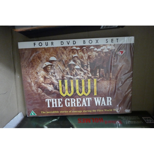 416 - Collection of books and DVDs on WW2