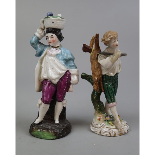 146 - 2 Staffordshire figurines