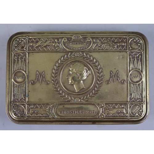 181 - WW1 Christmas Tin to include 'A Soldiers Prayer'