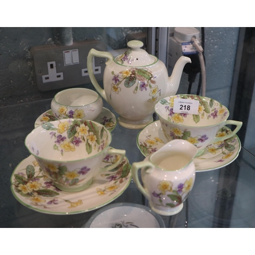 218 - Royal Doulton tea service for 2 - April