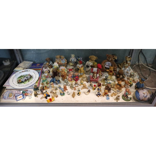 220 - Large collection of bears to include Cherished Teddies and Colourbox