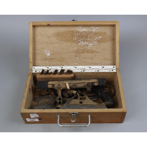 224 - Stanley No45 combination plane in original box