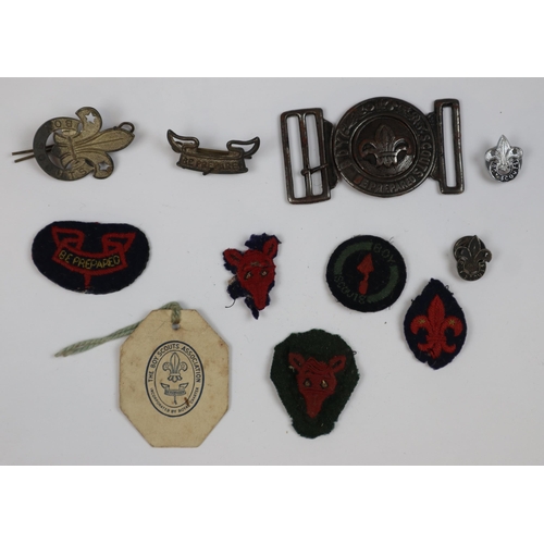 242 - Collection of scouting memorabilia